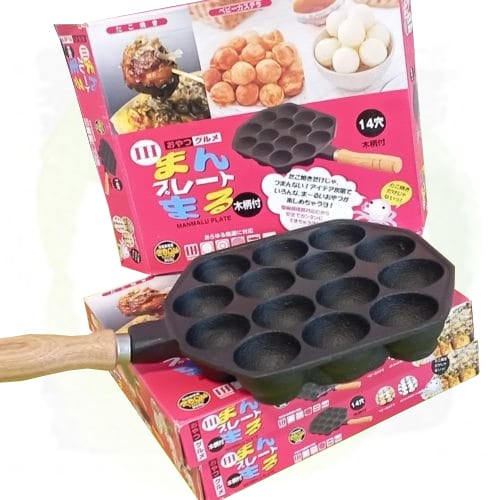 Poêles à Takoyaki Plaque 16 Trous Poêles à Crêpes Pieuvre Grill Bac  Casserole Blinis Poêle Pancake Appareil à Cake Pop Maker Moule à Pâtisserie  pour Fun Cuisson DIY Gâteaux Enfants