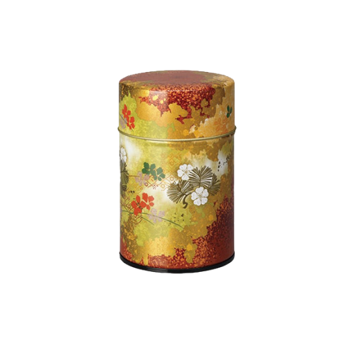 Boîte à thé dorée forêt rouge - 100g